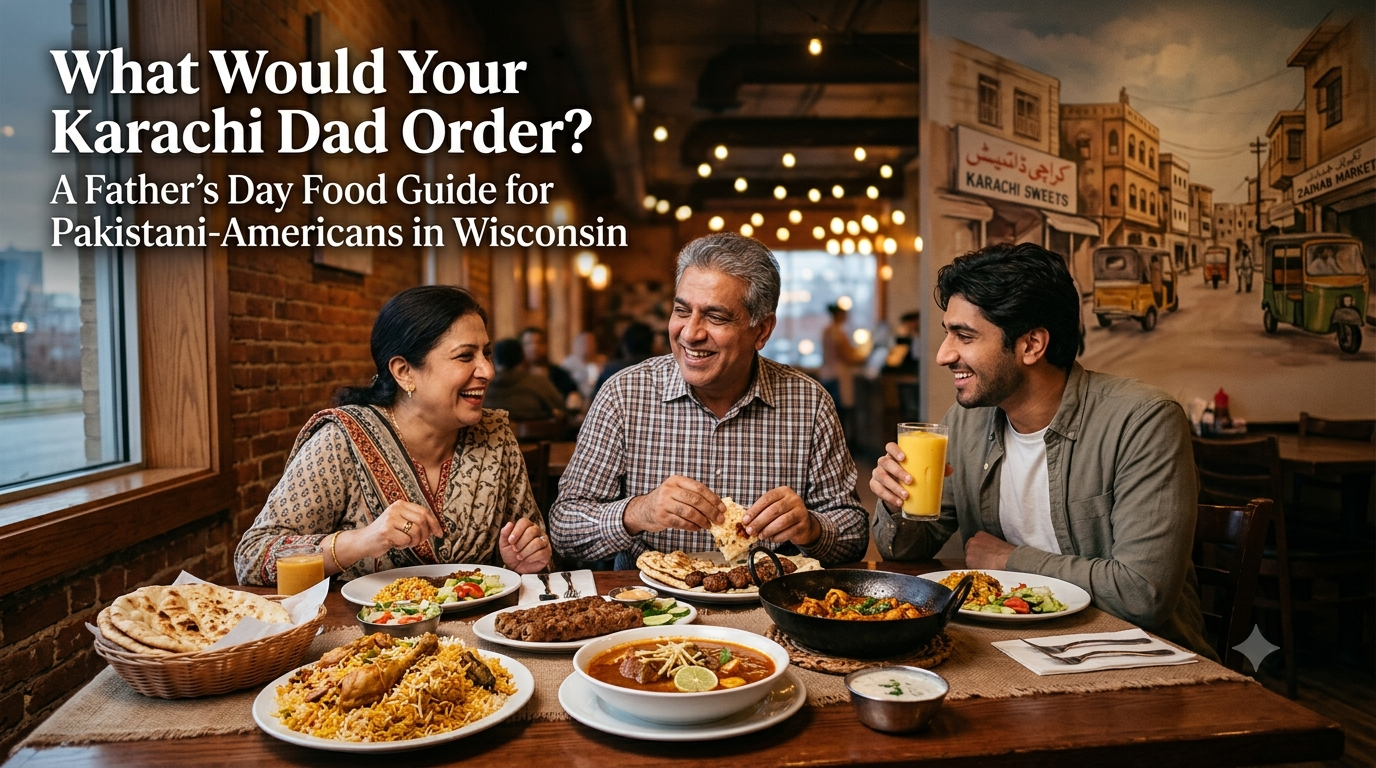What Would Your Karachi Dad Order? A Father’s Day Food Guide for Pakistani-Americans in Wisconsin