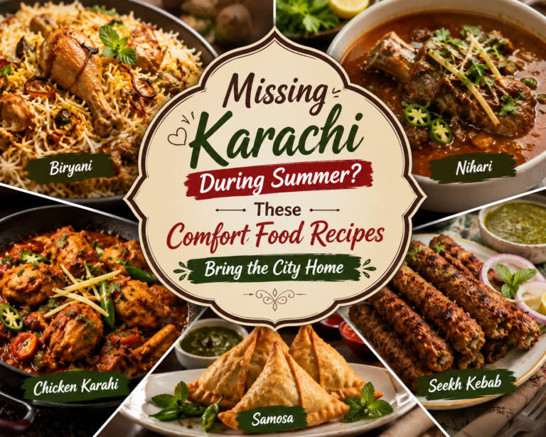 Missing Karachi During Summer? These Comfort Food Recipes Bring the City Home