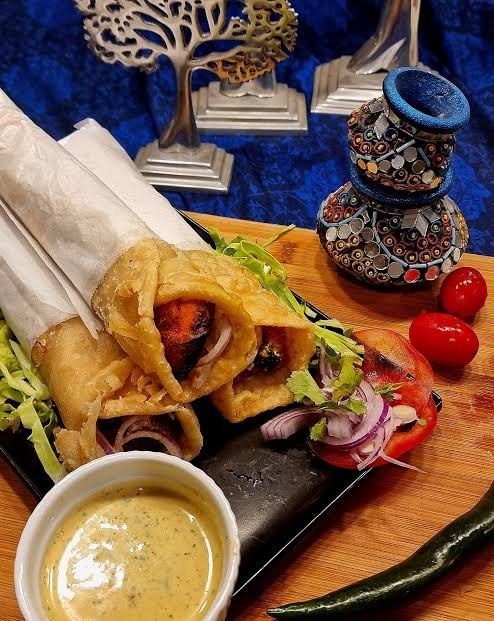 Chicken Boti Roll